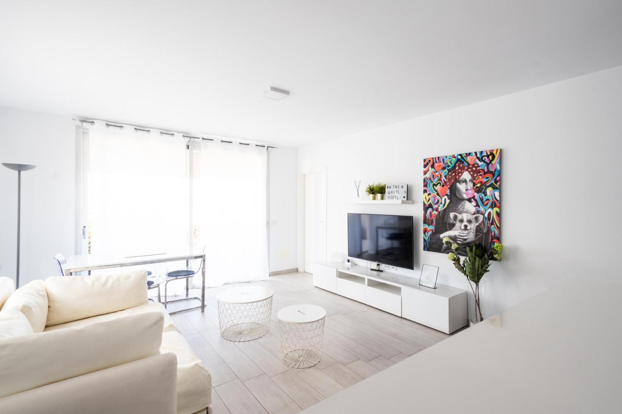 Апартаменты The White Heart House - Attic Sea View Лос Кристианос Экстерьер фото